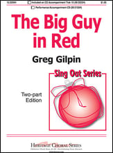The Big Guy in Red Two-Part choral sheet music cover